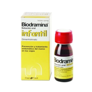 BIODRAMINA INFANTIL 4 mg/ml SOLUCION ORAL 1 FRASCO 60 ml