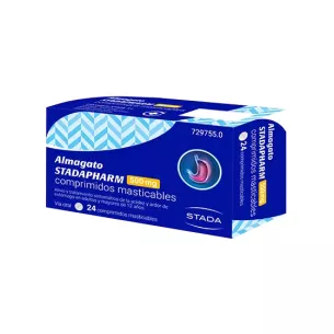ALMAGATO STADAPHARM 500 MG 24 COMPRIMIDOS MASTICABLES