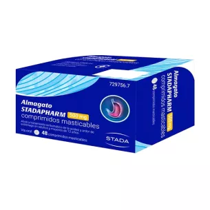 ALMAGATO STADAPHARM 500 MG 48 COMPRIMIDOS MASTICABLES